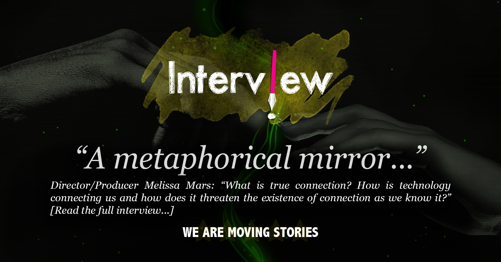 Interview on We Are Moving Stories Platform